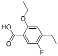 Benzoic acid, 2-ethoxy-4-ethyl-5-fluoro-(9ci) Structure,223699-48-7Structure