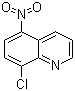 8-氯-5-硝基喹啉結(jié)構(gòu)式_22539-55-5結(jié)構(gòu)式