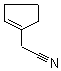 1-環(huán)戊烯基乙腈結(jié)構(gòu)式_22734-04-9結(jié)構(gòu)式