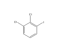 2,3-二氯碘苯結構式_2401-21-0結構式