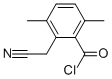 Benzoyl chloride, 2-(cyanomethyl)-3,6-dimethyl-(8ci) Structure,24634-05-7Structure