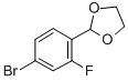 2-(4-溴-2-氟苯基)-1,3-二氧戊環(huán)結(jié)構(gòu)式_248270-23-7結(jié)構(gòu)式