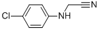 2-(4-氯苯胺)乙腈結(jié)構(gòu)式_24889-92-7結(jié)構(gòu)式