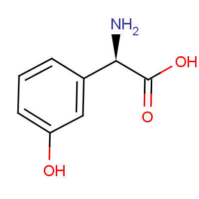 (R)-氨基-(3-羥基-苯基)-乙酸結構式_25698-27-5結構式