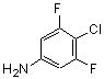 4-氯-3,5-氟苯胺結(jié)構(gòu)式_2613-33-4結(jié)構(gòu)式