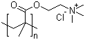 N,N,N-三甲基-2-[(2-甲基-1-氧-2-丙烯基)氧基]乙胺鹽酸鹽的均聚物結(jié)構(gòu)式_26161-33-1結(jié)構(gòu)式