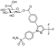 塞來考昔羧酸?；?beta-D-葡糖苷酸結(jié)構(gòu)式_264236-79-5結(jié)構(gòu)式