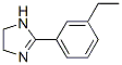 1H-imidazole, 2-(3-ethylphenyl)-4,5-dihydro- Structure,266317-44-6Structure