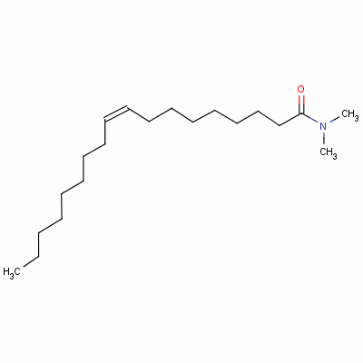 (E)-N,N-二甲基十八碳-9-烯酰胺結(jié)構(gòu)式_2664-42-8結(jié)構(gòu)式