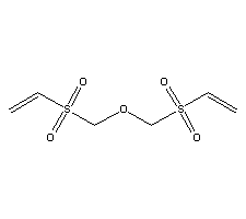 雙(乙烯砜甲基)醚結(jié)構(gòu)式_26750-50-5結(jié)構(gòu)式