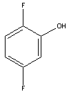 2,5-二氟苯酚結構式_2713-31-7結構式