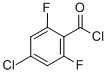 Benzoyl chloride, 4-chloro-2,6-difluoro-(9ci) Structure,272104-45-7Structure