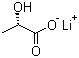 L-乳酸鋰結構式_27848-80-2結構式