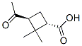 Cyclobutanecarboxylic acid, 3-acetyl-2,2-dimethyl-, (1s,3s)-(9ci)Structure,279240-50-5Structure Cyclobutanecarboxylic acid, 3-acetyl-2,2-dimethyl-, (1s,3s)-(9ci) Structure,279240-50-5Structure