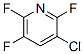 3-Chloro-2,5,6-trifluoropyridine Structure,2879-42-7Structure