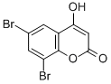 6,8-二溴-4-羥基香豆素結構式_288399-84-8結構式