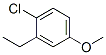 4-氯-3-乙基苯甲醚結(jié)構式_289039-31-2結(jié)構式