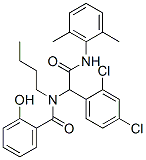 (9ci)-alpha-[丁基 (2-羥基苯甲?；?氨基]-2,4-二氯-n-(2,6-二甲基苯基)-苯乙酰胺結(jié)構(gòu)式_293764-41-7結(jié)構(gòu)式
