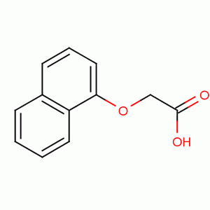 1-萘氧基乙酸結(jié)構(gòu)式_2976-75-2結(jié)構(gòu)式