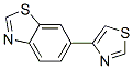 Benzothiazole, 6-(4-thiazolyl)-(8ci) Structure,29942-05-0Structure