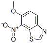 Benzothiazole, 6-methoxy-7-nitro-(8ci,9ci) Structure,30132-83-3Structure