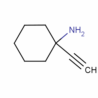 1-乙炔環(huán)己基胺結構式_30389-18-5結構式