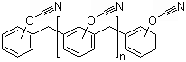 Phenol novolac cyanate ester Structure,30944-92-4Structure