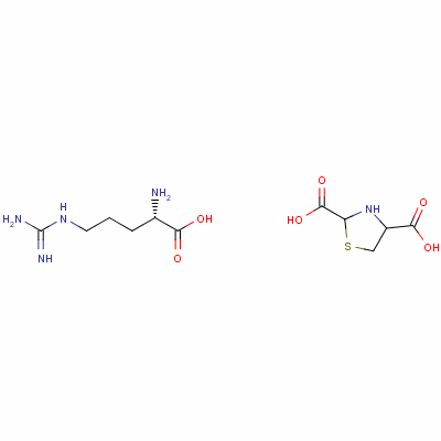 噻二酸：L-精氨酸結(jié)構(gòu)式_30986-62-0結(jié)構(gòu)式
