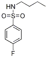 N-丁基-4-氟苯磺酰胺結(jié)構(gòu)式_312-67-4結(jié)構(gòu)式