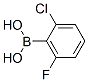2-氯-6-氟苯硼酸結(jié)構(gòu)式_313545-32-3結(jié)構(gòu)式