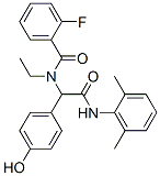 (9ci)-n-(2,6-二甲基苯基)-alpha-[乙基 (2-氟苯甲?；?氨基]-4-羥基苯乙酰胺結(jié)構(gòu)式_316187-34-5結(jié)構(gòu)式