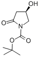 (R)-1-boc-4-羥基-2-吡咯烷酮結構式_320343-60-0結構式