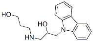 3-(3-咔唑-2-羥基丙氨基)丙烷-1-醇結(jié)構(gòu)式_324773-66-2結(jié)構(gòu)式