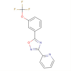 3-(吡啶-2-基)-5-[3-(三氟甲氧基)苯基]-1,2,4-噁二唑結構式_327056-14-4結構式