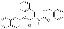 Z-l-苯基丙氨酸-2-萘酯結構式_32728-94-2結構式