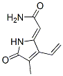 (2Z)-2-(3-乙烯-4-甲基-5-氧代吡咯-2-基)乙酰胺結構式_329314-76-3結構式