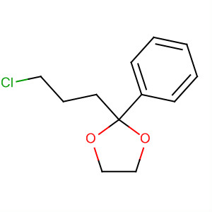 2-(3-氯丙基)-2-苯基-1,3-二氧戊環(huán)結(jié)構(gòu)式_3308-98-3結(jié)構(gòu)式