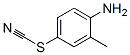 2-甲基-4-硫氰?；桨方Y(jié)構(gòu)式_33192-10-8結(jié)構(gòu)式