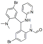 N-(4-溴-2-[(5-溴-2-二甲基氨基-苯基)-(吡啶-2-基氨基)-甲基]-苯基)-N-甲基-甲酰胺結(jié)構(gòu)式_333725-85-2結(jié)構(gòu)式