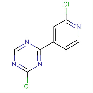 2-氯-4-(2-氯吡啶-4-基)-1,3,5-三嗪結(jié)構(gòu)式_333737-06-7結(jié)構(gòu)式