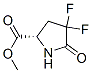 4,4-二氟-5-氧代-L-脯氨酸甲酯 (9ci)結構式_333956-61-9結構式