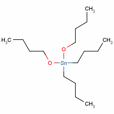 二丁氧基二丁基錫烷結(jié)構(gòu)式_3349-36-8結(jié)構(gòu)式