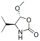 (4S,5R)-(9Ci)-5-甲氧基-4-(1-甲基乙基)-2-噁唑烷酮結構式_335627-77-5結構式