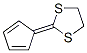 2-(2,4-環(huán)戊二烯-1-乙烯)-1,3-二噻茂烷結(jié)構(gòu)式_3357-53-7結(jié)構(gòu)式
