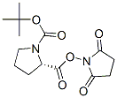 Boc-Pro-OSu結(jié)構式_3392-10-7結(jié)構式