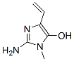 1H-imidazol-5-ol, 2-amino-4-ethenyl-1-methyl- (9ci) Structure,339345-74-3Structure