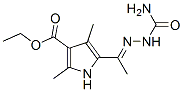 1H-pyrrole-3-carboxylicacid,5-[1-[(aminocarbonyl)hydrazono]ethyl]-2,4-dimethyl-,ethylester(9ci) Structure,339360-30-4Structure