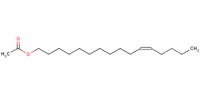 (Z)-11-十六烯-1-乙酸酯結(jié)構(gòu)式_34010-21-4結(jié)構(gòu)式