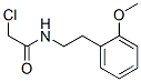 2-氯-N-[2-(2-甲氧基苯基)乙基]乙酰胺結(jié)構(gòu)式_34162-11-3結(jié)構(gòu)式