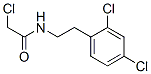 2-氯-N-[2-(2,4-二氯苯基)-乙基]-乙酰胺結(jié)構(gòu)式_34162-22-6結(jié)構(gòu)式